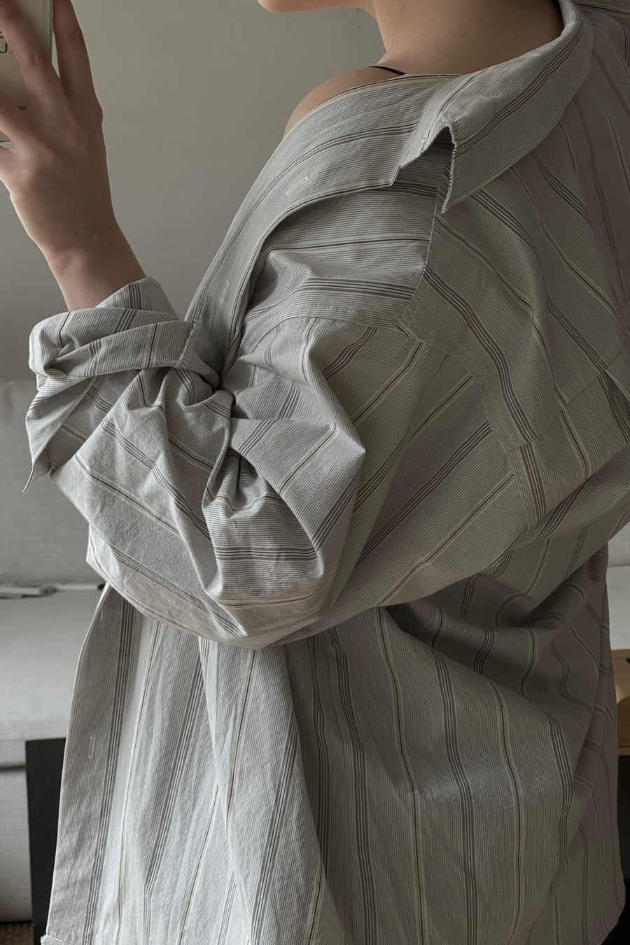 Linear Oversized Shirt