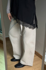 Studio Curved Slacks (PREORDER)