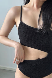 Contour Cutout Knitted Swimsuit (PREORDER)