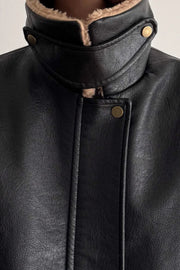 Shearling Leather Jacket