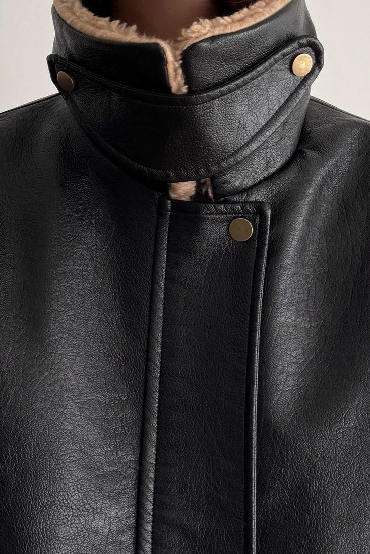 Shearling Leather Jacket