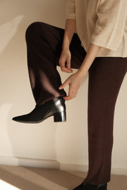 Wide Leg Knitted Pant