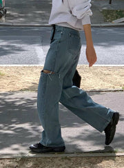 Slit Jeans