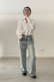 Retro Jeans washed blue