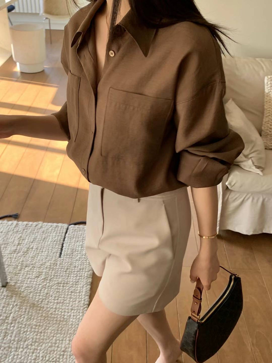 Brown Lightweight Shirt