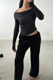 Sophisticated Off Shoulder Top (PREORDER)