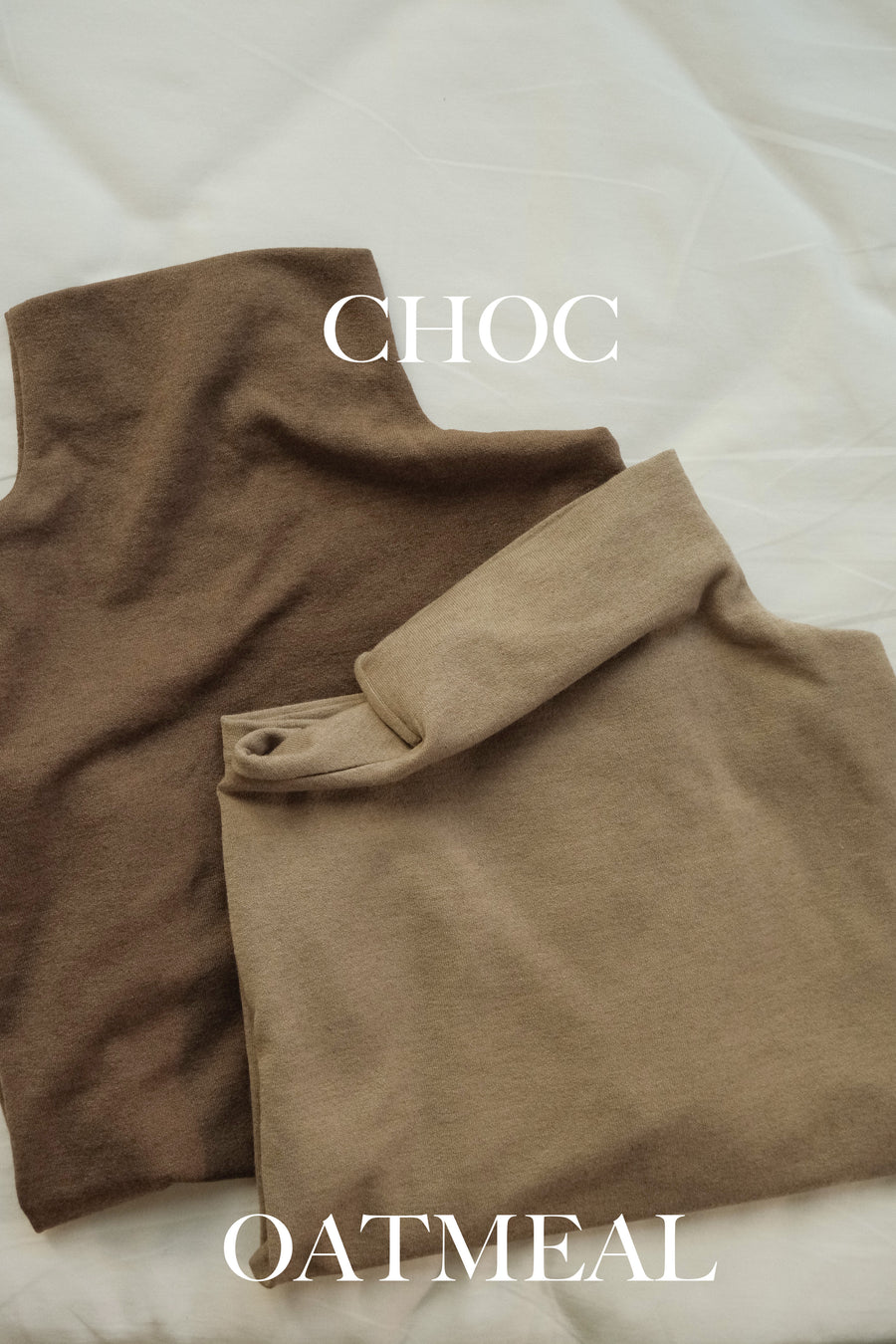 Wool Half Turtleneck Top