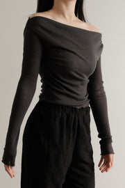 Sophisticated Off Shoulder Top (PREORDER)