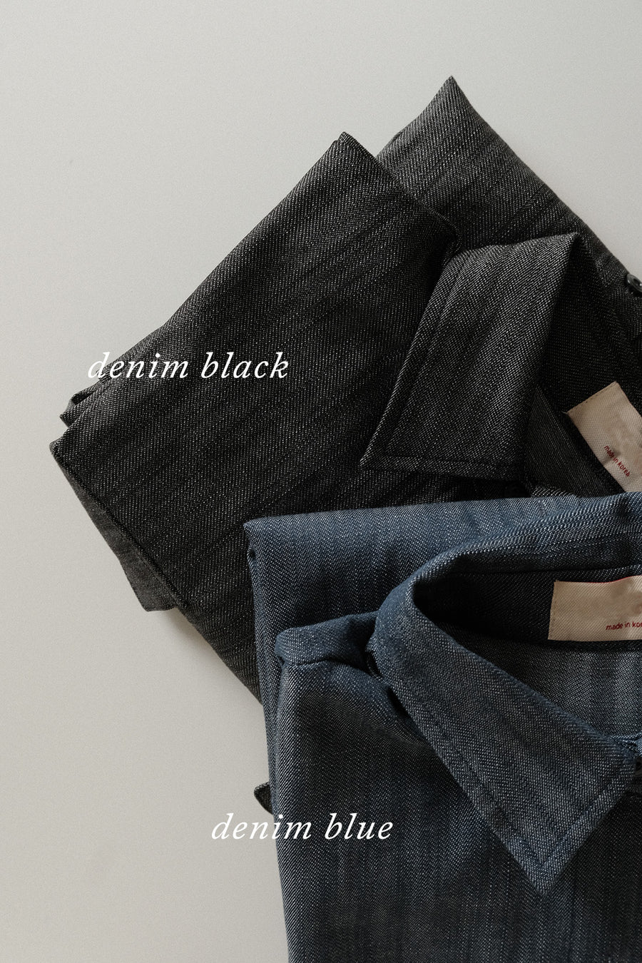 Denim Puff Shirt