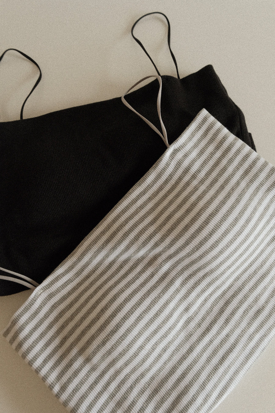 Striped Rib Cami Top