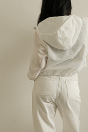 Striped Seersucker Windbreaker