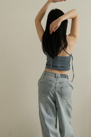 Layered Tie Cami Top (PREORDER)