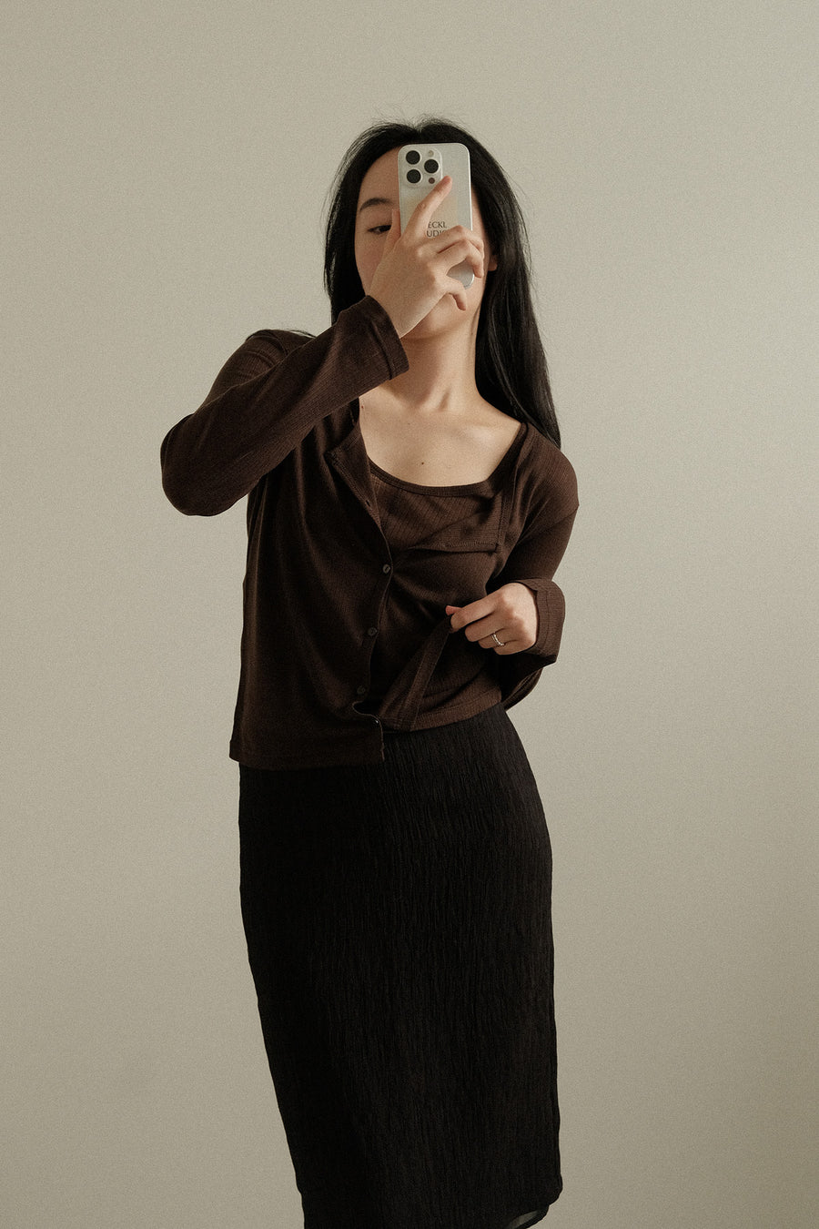 Softline Cami Cardigan Set