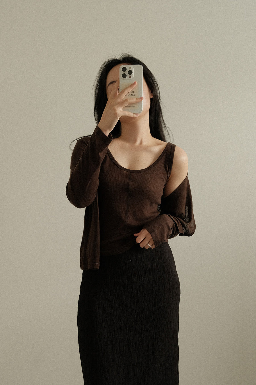 Softline Cami Cardigan Set