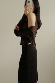 Softline Cami Cardigan Set