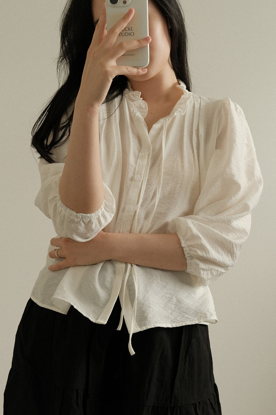 Pintuck Dreamy Blouse (PREORDER)