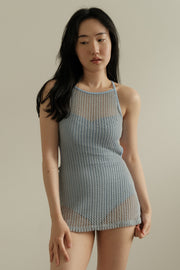 Aire Mesh Swim Dress (PREORDER)
