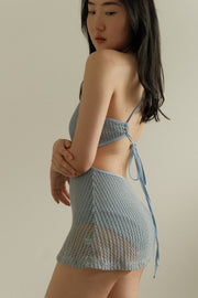 Aire Mesh Swim Dress (PREORDER)