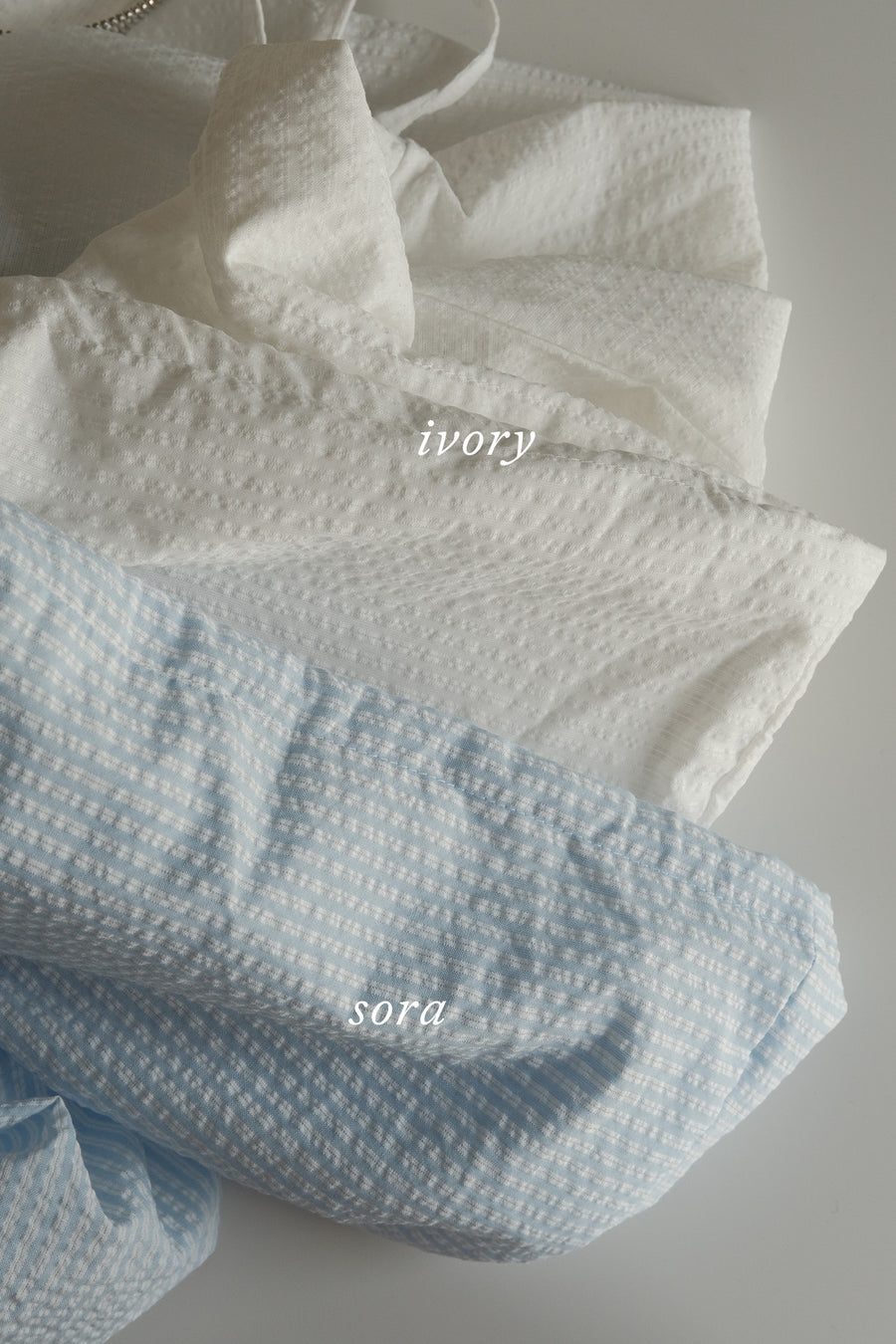 Striped Seersucker Windbreaker