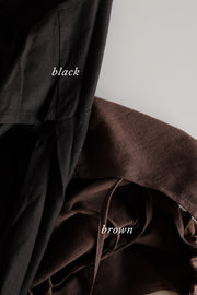 Linen Tie-Back Dress