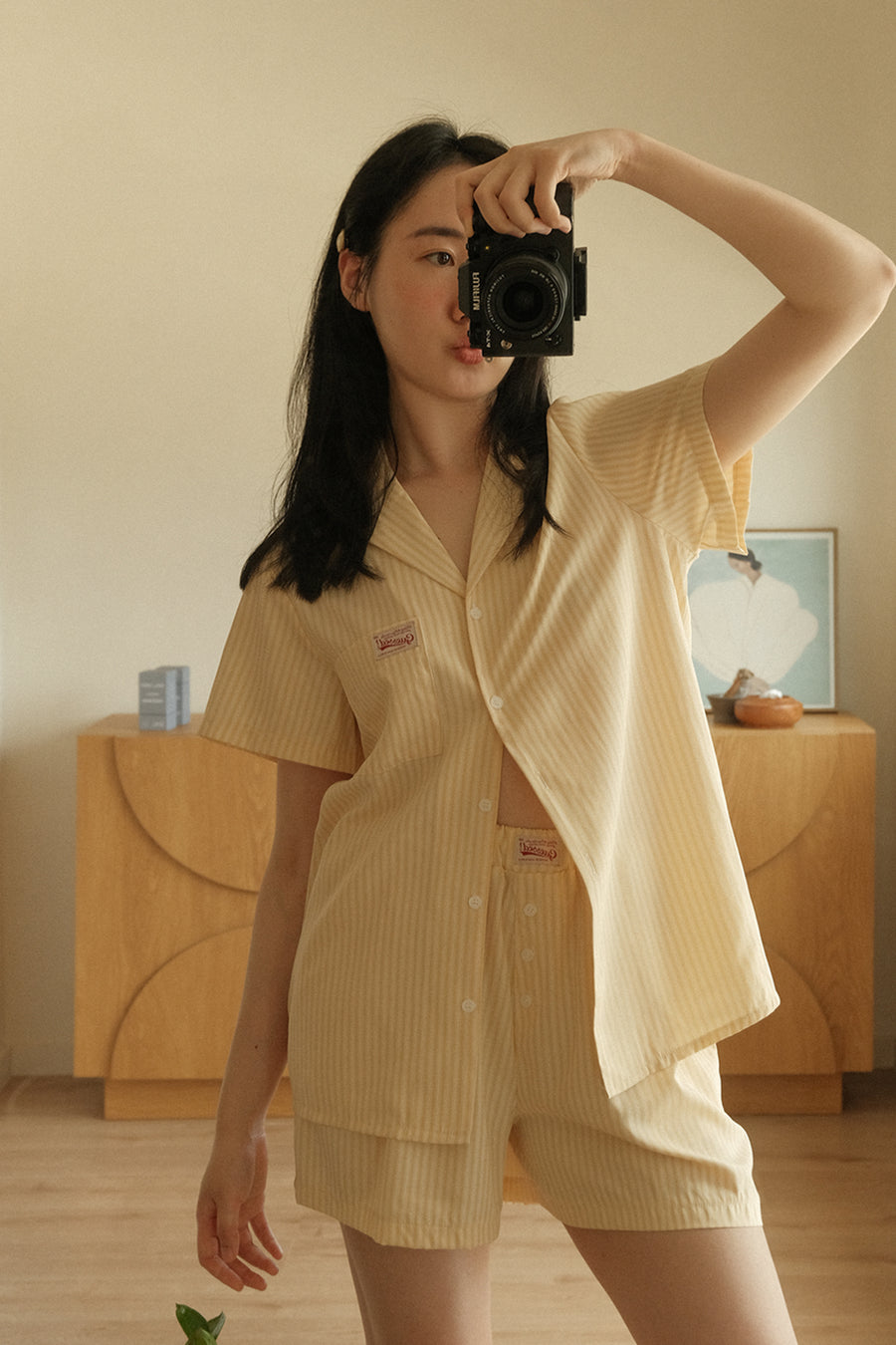 Slow Morning Stripe Pyjama Set – Short