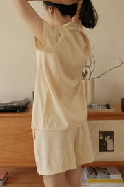 Slow Morning Stripe Pyjama Set – Short