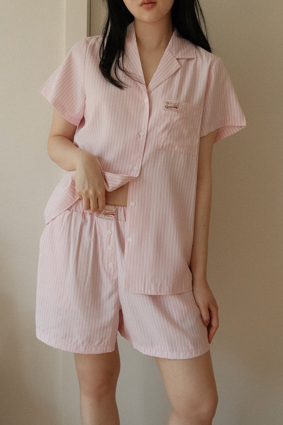 Slow Morning Stripe Pyjama Set – Short