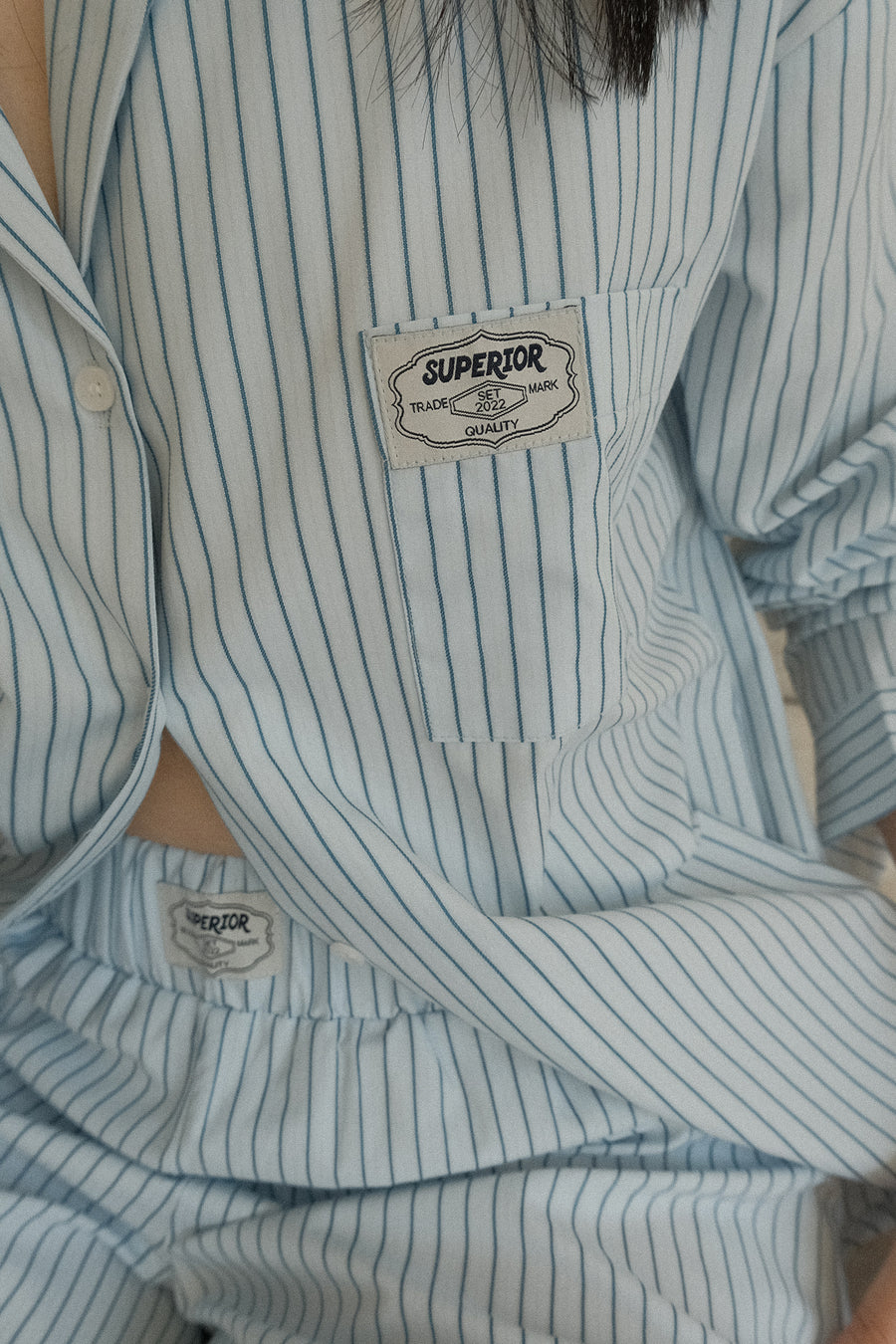 Slow Morning Stripe Pyjama Set – Long