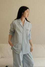 Slow Morning Stripe Pyjama Set – Long