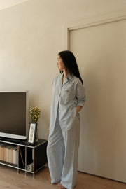 Slow Morning Stripe Pyjama Set – Long