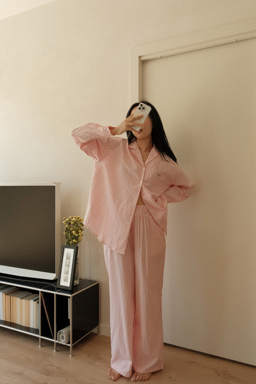 Slow Morning Stripe Pyjama Set – Long