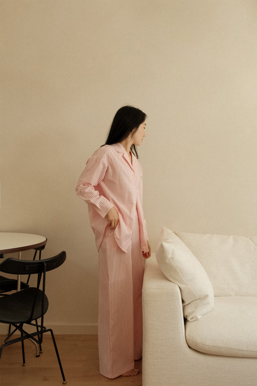 Slow Morning Stripe Pyjama Set – Long