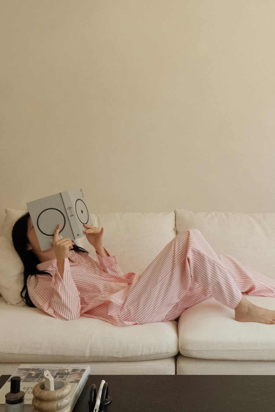 Slow Morning Stripe Pyjama Set – Long