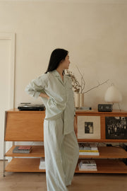 Slow Morning Stripe Pyjama Set – Long