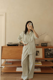 Slow Morning Stripe Pyjama Set – Long