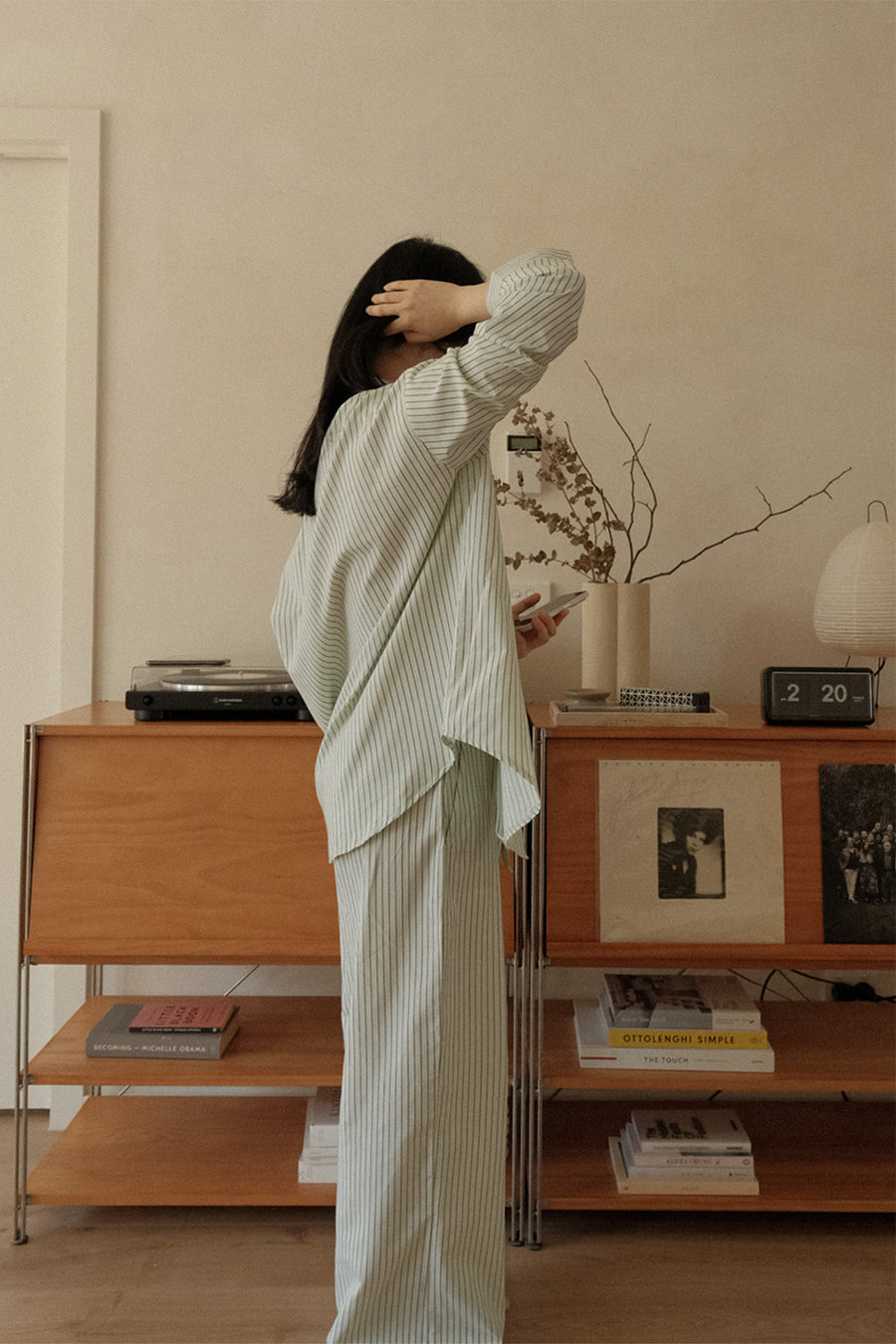 Slow Morning Stripe Pyjama Set – Long