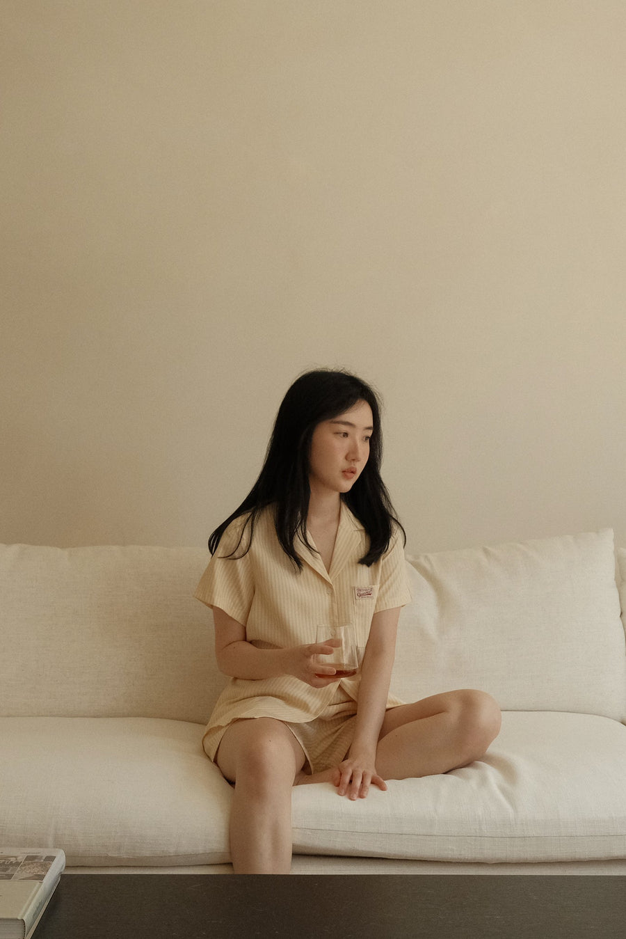 Slow Morning Stripe Pyjama Set – Short