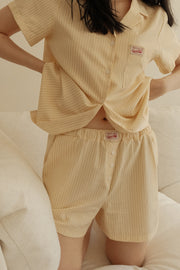 Slow Morning Stripe Pyjama Set – Short