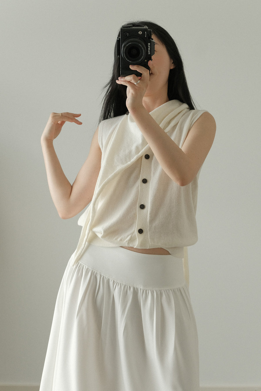 Atelier Scarf Vest Set