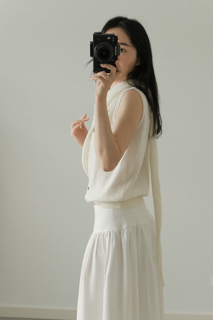 Atelier Scarf Vest Set