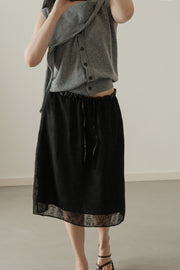 Whisper Textured Skirt (PREORDER)