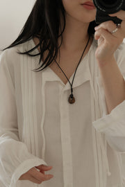 Lune Pintuck Mini Dress