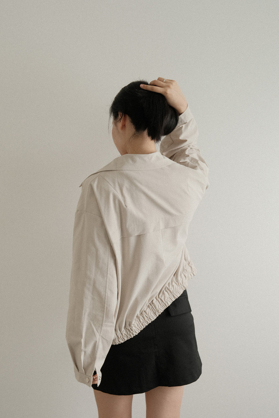 Clean Line Cotton Blouson