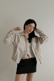Clean Line Cotton Blouson