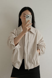 Clean Line Cotton Blouson