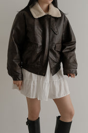 Shearling Leather Jacket
