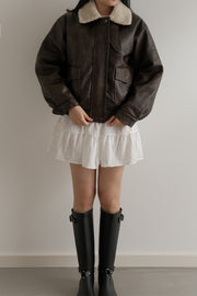 Shearling Leather Jacket