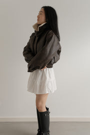 Shearling Leather Jacket