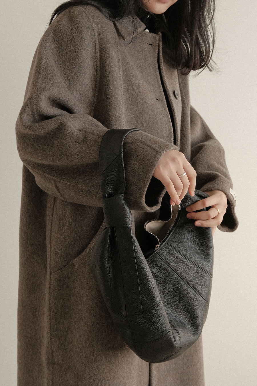 Marlow Brushed Handmade Coat (PREORDER)