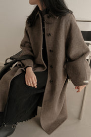 Marlow Brushed Handmade Coat (PREORDER)